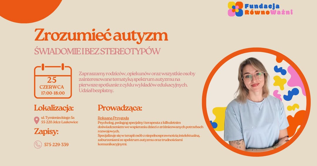 Zrozumieć autyzm – bezpłatne spotkanie dla rodziców